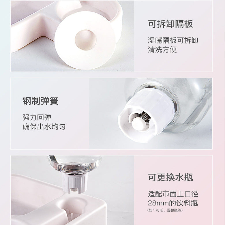 Wholesale pet bowls, space-saving, reduced tipping, wet mouth cat bowls, pet automatic water dispensers, pet food bowls, dog bowls