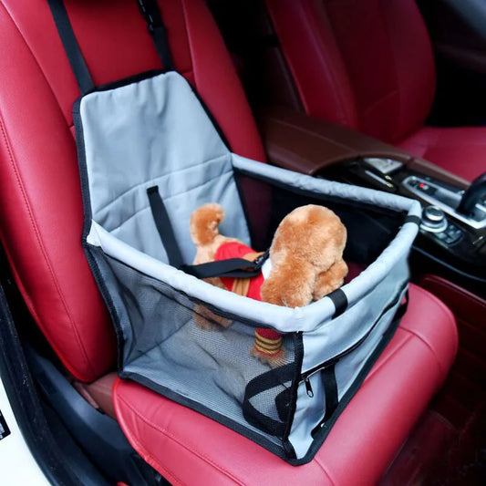 犬用ドライブシートキャリーバッグ™|防水折りたたみ式 車載ハンモック型バスケット