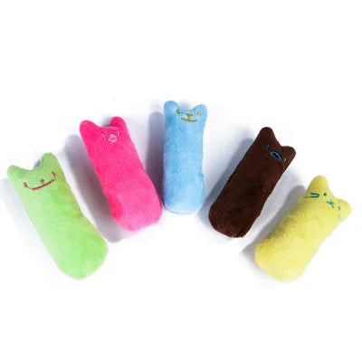 キャットニップデンタルトイ™|猫用歯磨きぬいぐるみ カシャカシャ音付き噛むおもちゃ