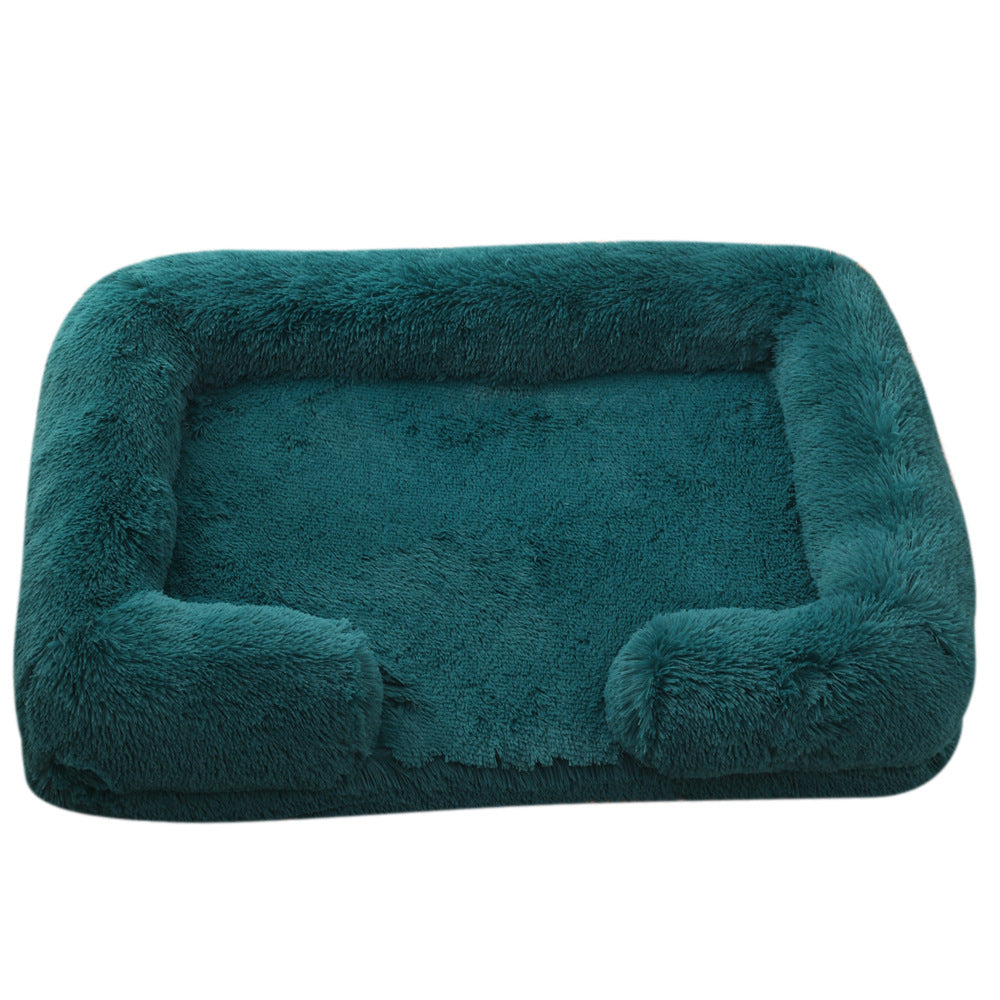 Dog House Cat House Plush Round Pet House Dog Bed Winter Dog Mat Pet Bed Pet Supplies Wholesale