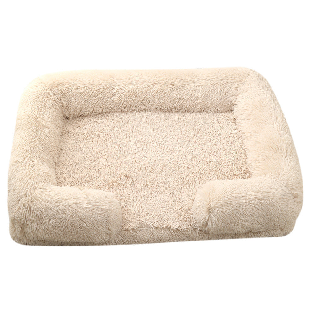 Dog House Cat House Plush Round Pet House Dog Bed Winter Dog Mat Pet Bed Pet Supplies Wholesale