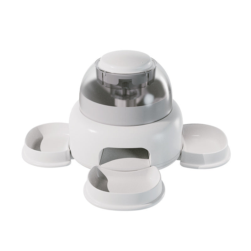 Dog push-button feeder pet automatic feeder slow feeder fun feeder pet feeder