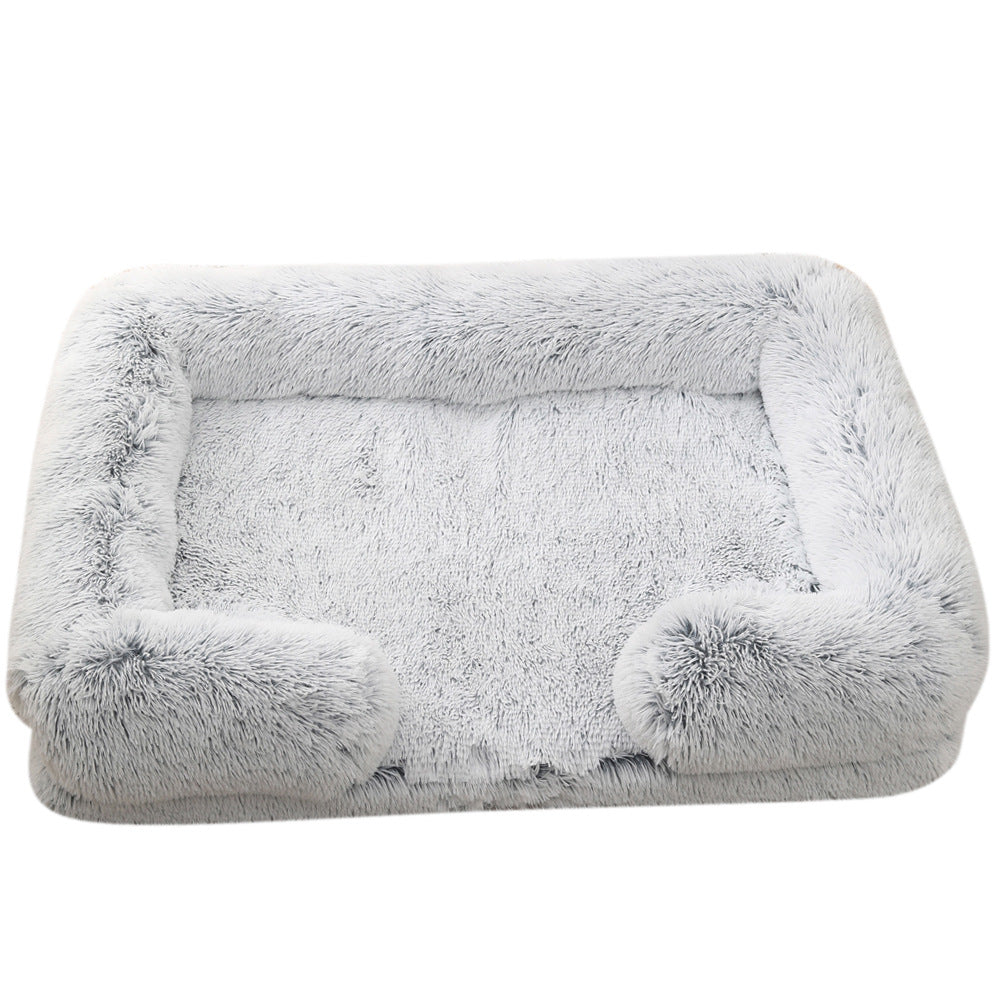 Dog House Cat House Plush Round Pet House Dog Bed Winter Dog Mat Pet Bed Pet Supplies Wholesale