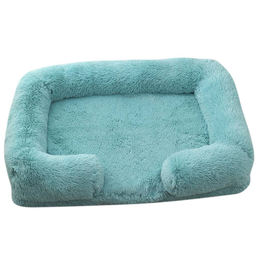 Dog House Cat House Plush Round Pet House Dog Bed Winter Dog Mat Pet Bed Pet Supplies Wholesale