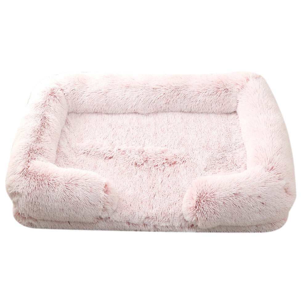 Dog House Cat House Plush Round Pet House Dog Bed Winter Dog Mat Pet Bed Pet Supplies Wholesale