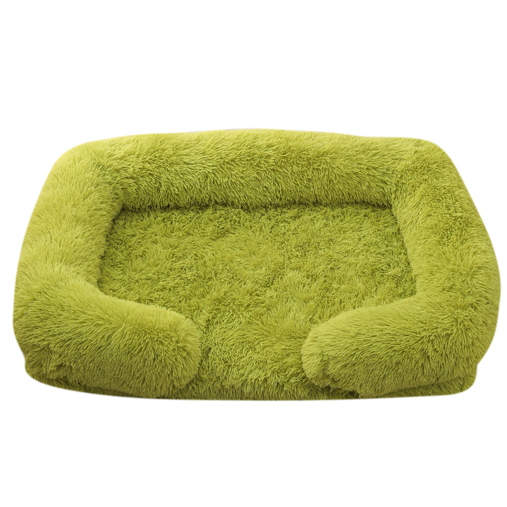 Dog House Cat House Plush Round Pet House Dog Bed Winter Dog Mat Pet Bed Pet Supplies Wholesale