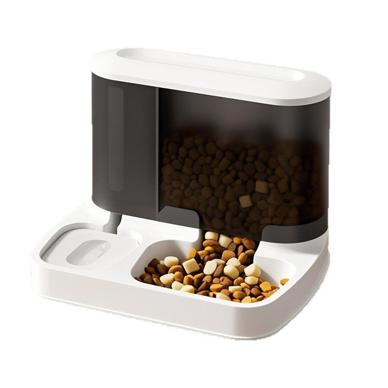 Cat bowl pet automatic feeder cat automatic drinking fountain dog bowl integrated pet feeding bowl wholesale