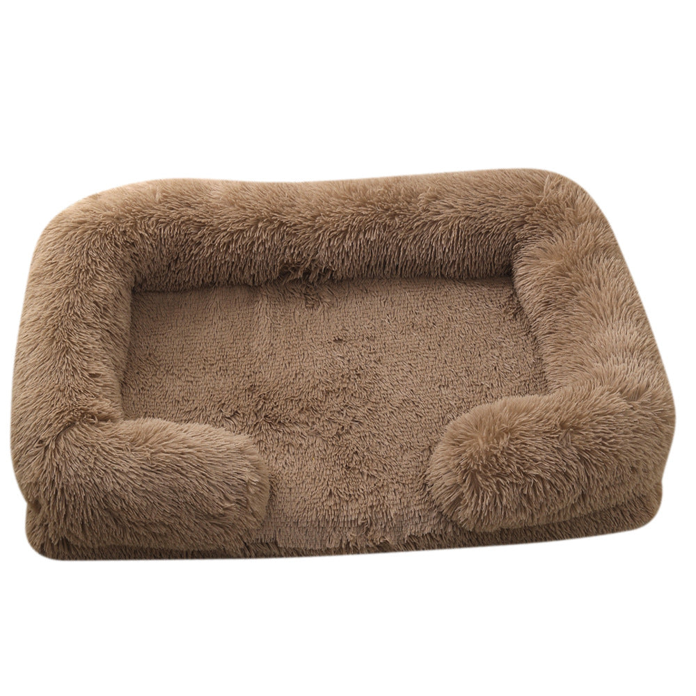 Dog House Cat House Plush Round Pet House Dog Bed Winter Dog Mat Pet Bed Pet Supplies Wholesale