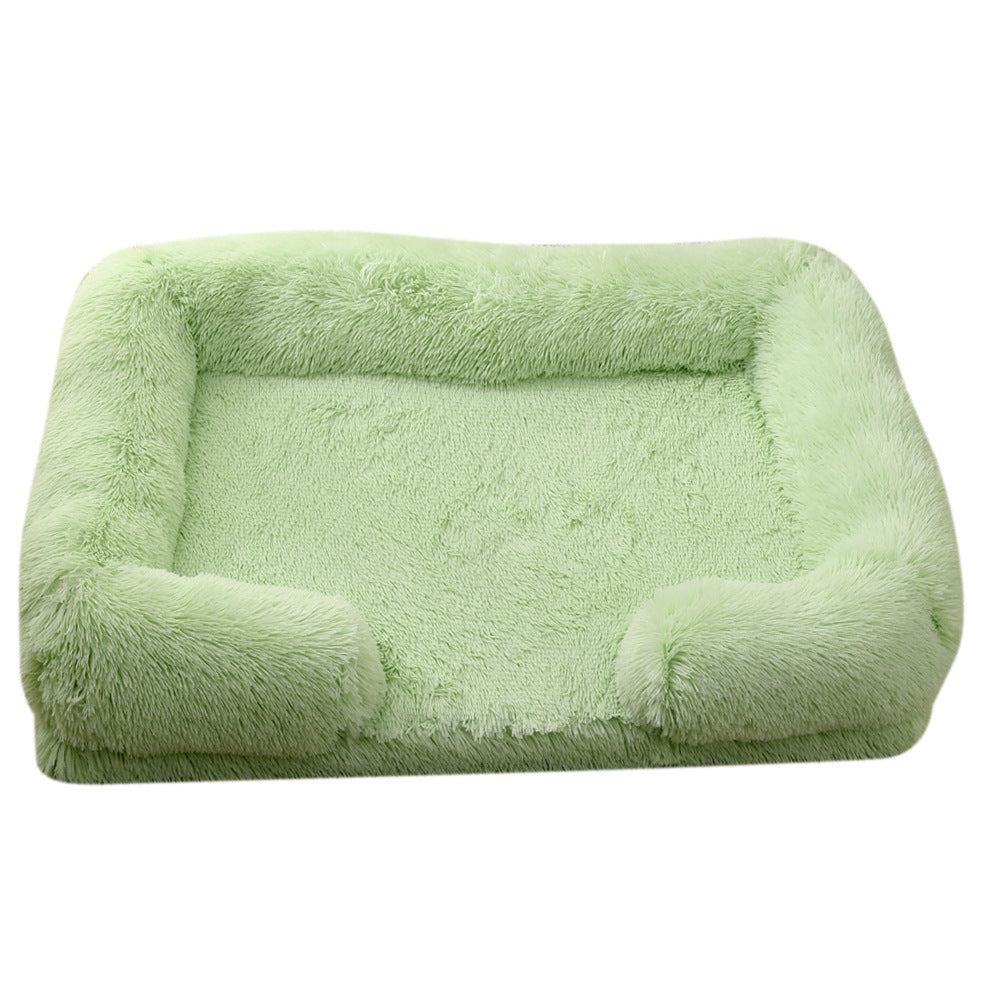 Dog House Cat House Plush Round Pet House Dog Bed Winter Dog Mat Pet Bed Pet Supplies Wholesale