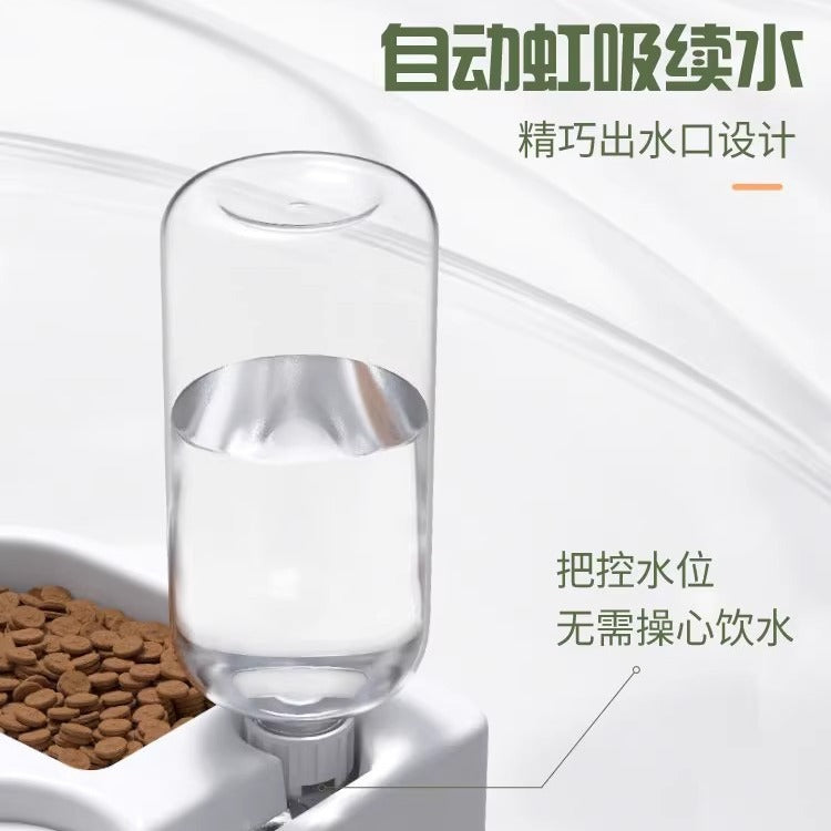 Wholesale pet bowls, space-saving, reduced tipping, wet mouth cat bowls, pet automatic water dispensers, pet food bowls, dog bowls