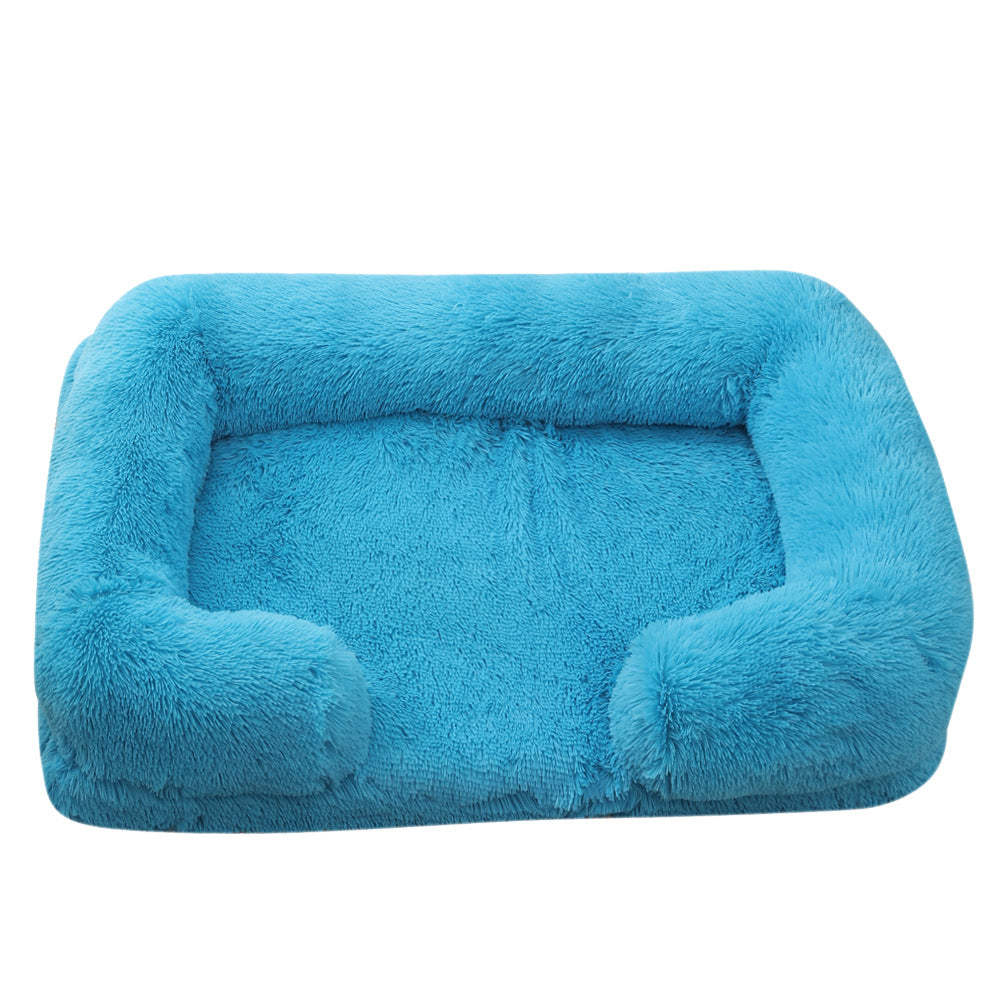 Dog House Cat House Plush Round Pet House Dog Bed Winter Dog Mat Pet Bed Pet Supplies Wholesale