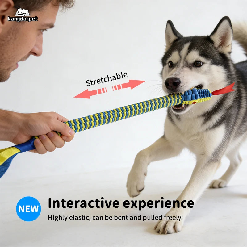 ヘビ型犬用ロープトイ™