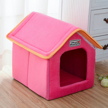Factory direct sales removable and washable pet bed pet house dog house puppy bed cat bed pet supplies for all seasons
