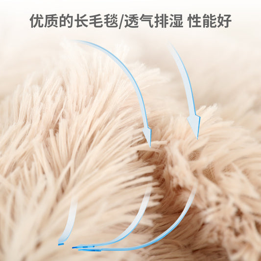 プラッシュペットブランケット™｜4シーズン対応 猫・犬用ベッド毛布 ふわふわ素材 ペット寝具として最高