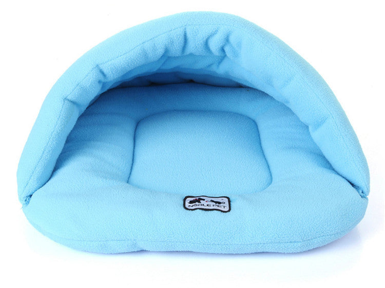 Warm polar fleece pet sleeping bag pet nest dog nest cat nest rabbit nest large and medium pet nest pet house