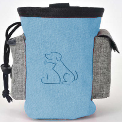 Factory direct sale Oxford cloth pet waist bag dog training dog food bag pet training bag pet bag dog snack bag dog food