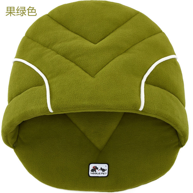 Warm polar fleece pet sleeping bag pet nest dog nest cat nest rabbit nest large and medium pet nest pet house