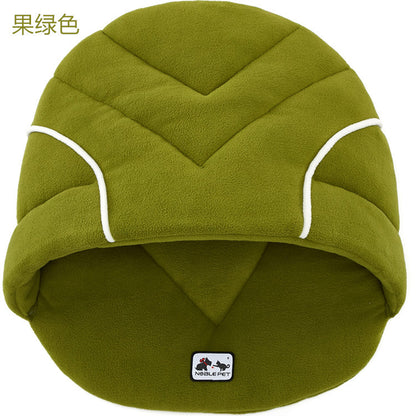 Warm polar fleece pet sleeping bag pet nest dog nest cat nest rabbit nest large and medium pet nest pet house