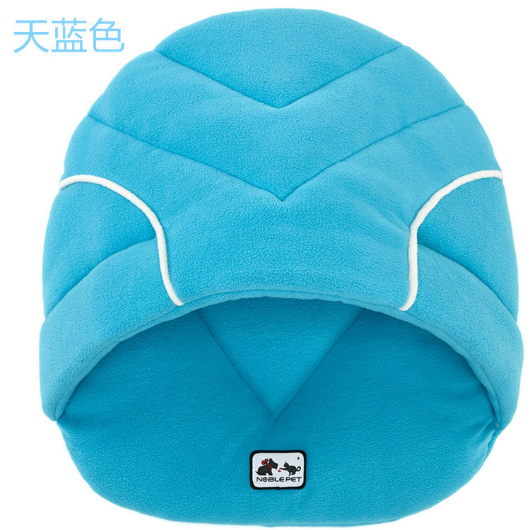 Warm polar fleece pet sleeping bag pet nest dog nest cat nest rabbit nest large and medium pet nest pet house