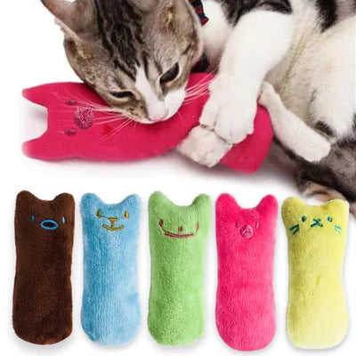 キャットニップデンタルトイ™｜猫用歯磨きぬいぐるみ カシャカシャ音付き噛むおもちゃ