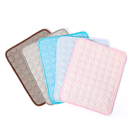 Clearance pet ice mat summer pet mat pet ice silk mat cat mat dog ice mat pet cooling mat wholesale