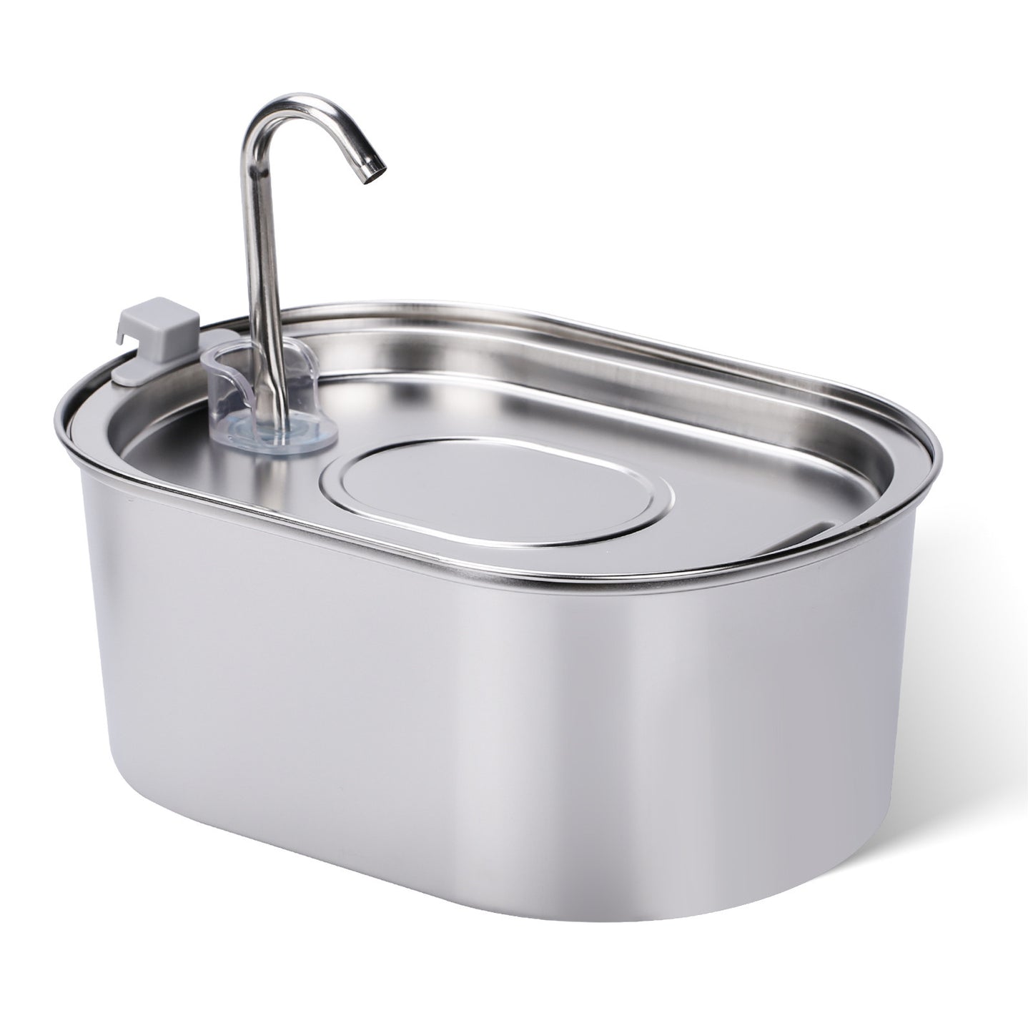 Amazon's new pet water dispenser 3.2L stainless steel runway faucet ultra-quiet cat pet water dispenser