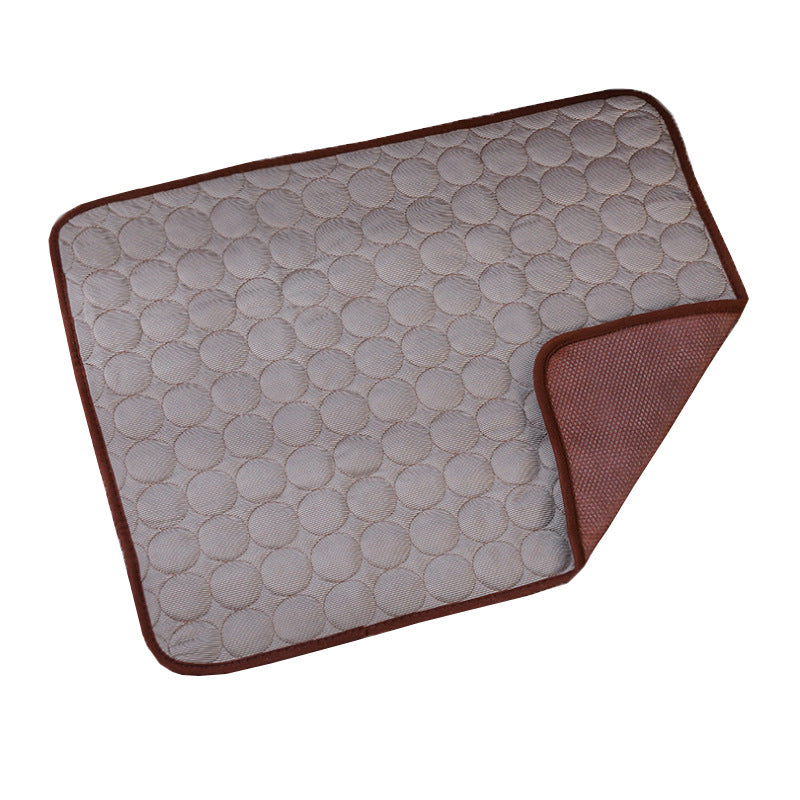 Pet supplies pet ice pad dog mat cat bed dog mat pet ice silk pad cat cooling pad pet mat summer