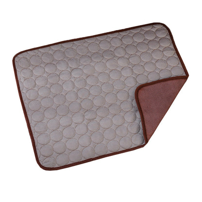 Pet supplies pet ice pad dog mat cat bed dog mat pet ice silk pad cat cooling pad pet mat summer