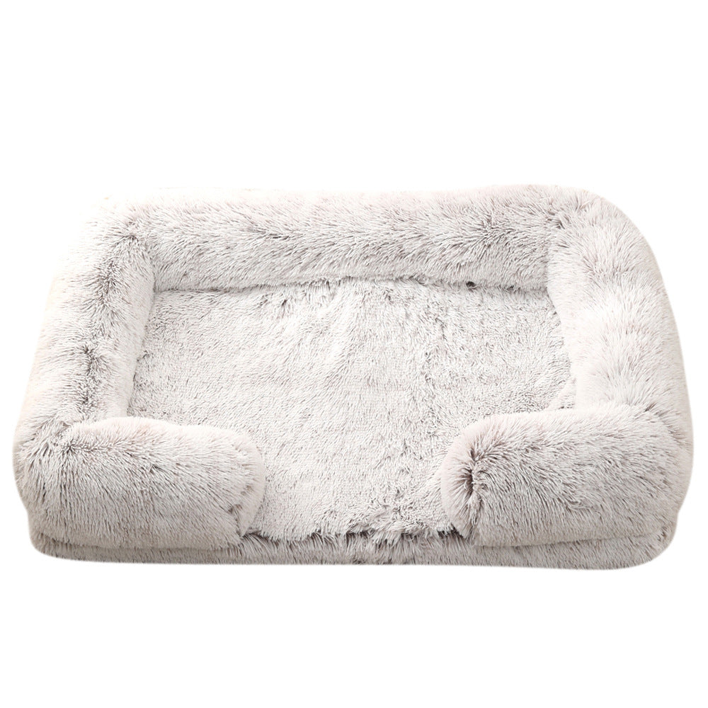 Dog House Cat House Plush Round Pet House Dog Bed Winter Dog Mat Pet Bed Pet Supplies Wholesale