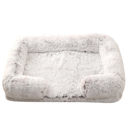 Dog House Cat House Plush Round Pet House Dog Bed Winter Dog Mat Pet Bed Pet Supplies Wholesale