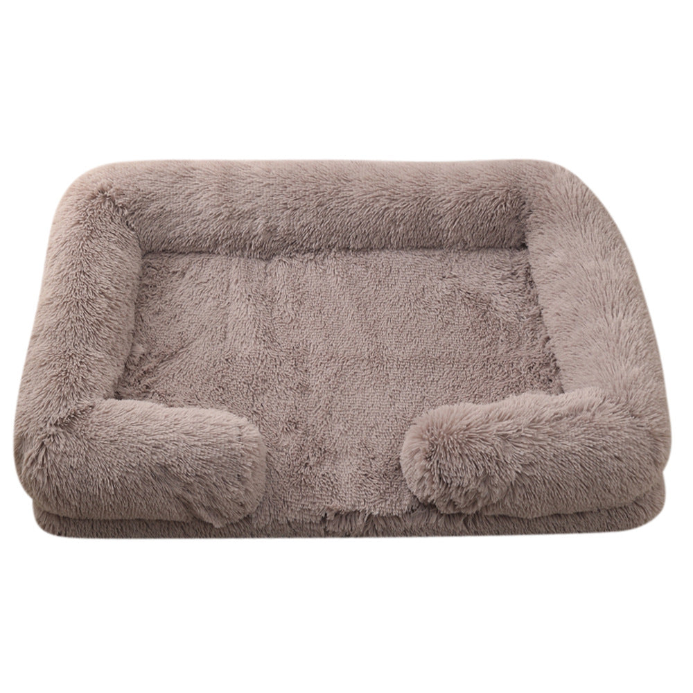 Dog House Cat House Plush Round Pet House Dog Bed Winter Dog Mat Pet Bed Pet Supplies Wholesale