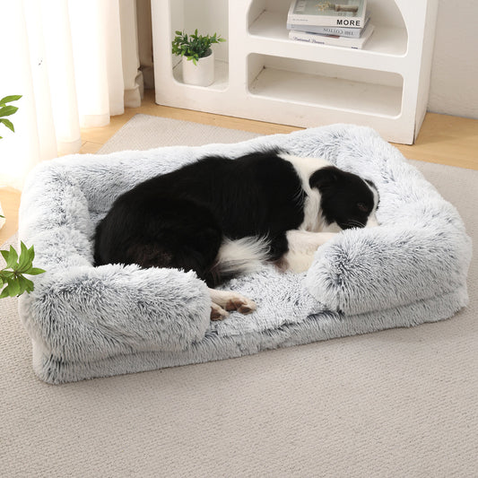 Dog House Cat House Plush Round Pet House Dog Bed Winter Dog Mat Pet Bed Pet Supplies Wholesale