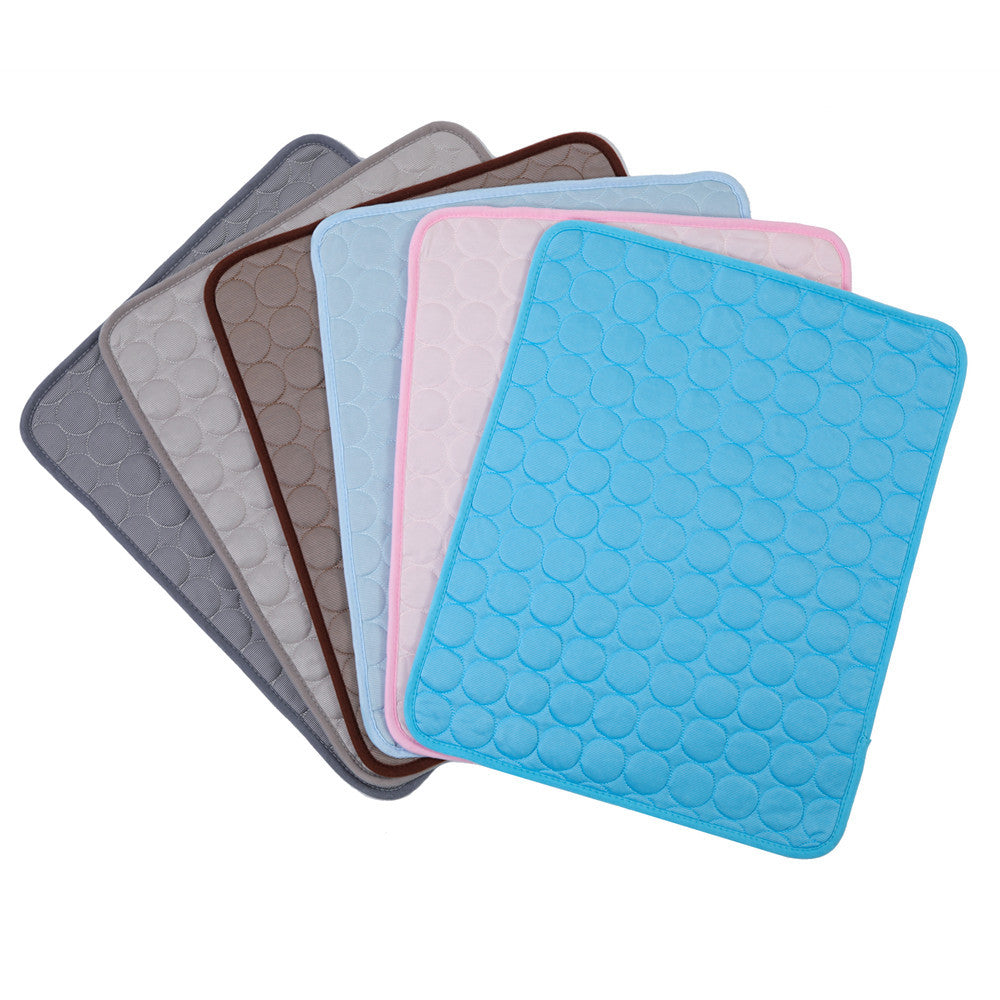 Summer pet mats pet ice mats dog mats kennel dog mats pet ice silk mats cat cooling mats pet supplies