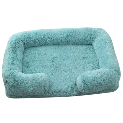 Dog House Cat House Plush Round Pet House Dog Bed Winter Dog Mat Pet Bed Pet Supplies Wholesale