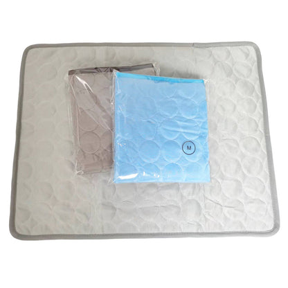 Pet supplies pet ice pad dog mat cat bed dog mat pet ice silk pad cat cooling pad pet mat summer