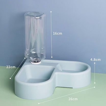 Wholesale pet bowls, space-saving, reduced tipping, wet mouth cat bowls, pet automatic water dispensers, pet food bowls, dog bowls