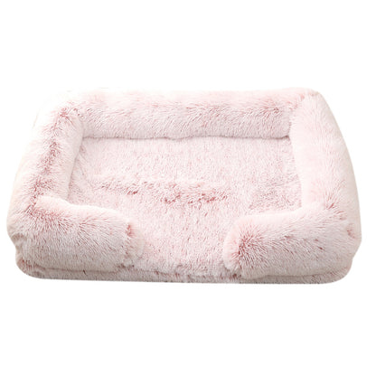 Dog House Cat House Plush Round Pet House Dog Bed Winter Dog Mat Pet Bed Pet Supplies Wholesale