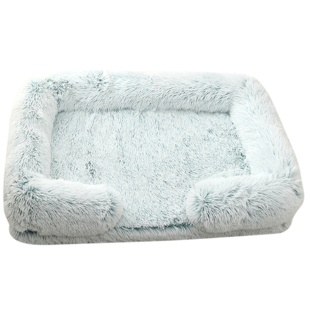 Dog House Cat House Plush Round Pet House Dog Bed Winter Dog Mat Pet Bed Pet Supplies Wholesale