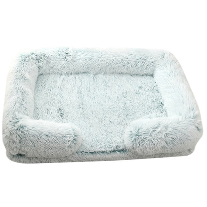 Dog House Cat House Plush Round Pet House Dog Bed Winter Dog Mat Pet Bed Pet Supplies Wholesale
