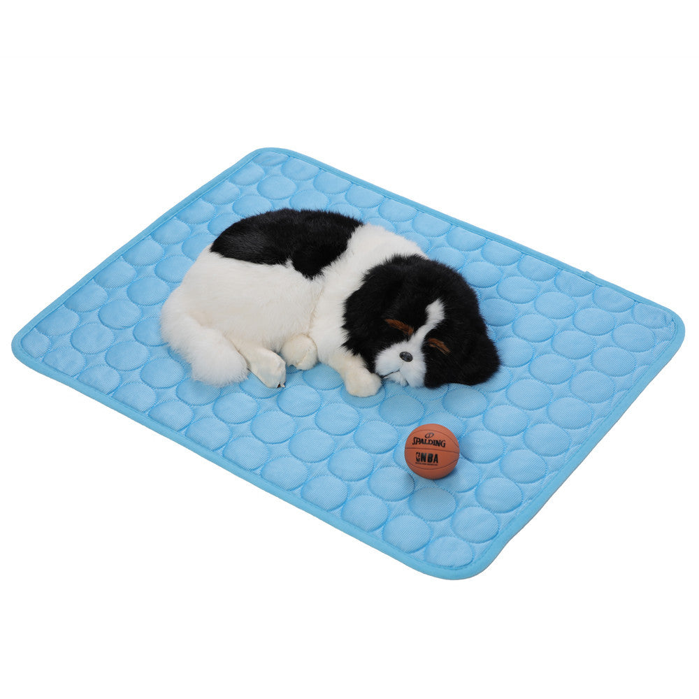 Summer pet mats pet ice mats dog mats kennel dog mats pet ice silk mats cat cooling mats pet supplies