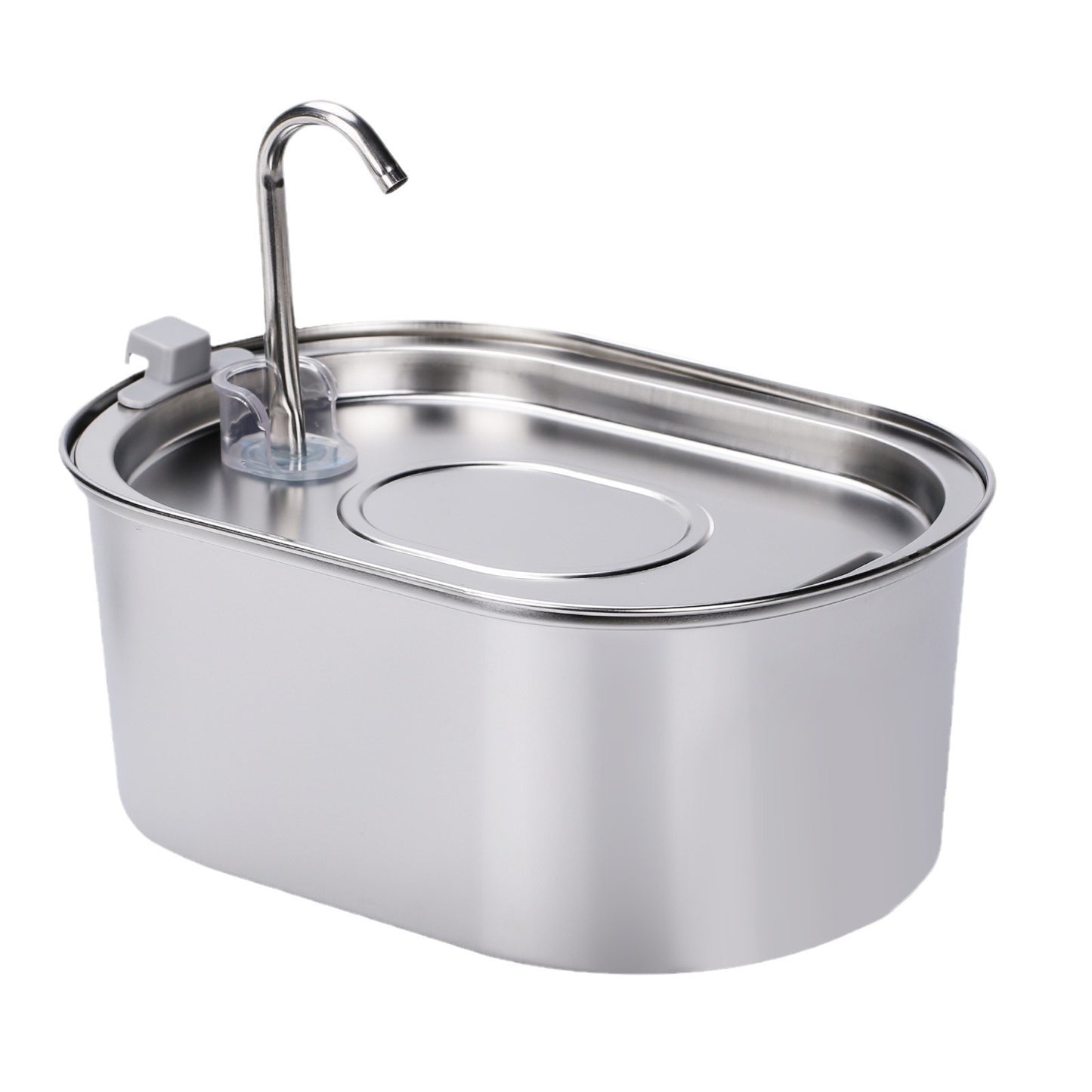 Amazon's new pet water dispenser 3.2L stainless steel runway faucet ultra-quiet cat pet water dispenser