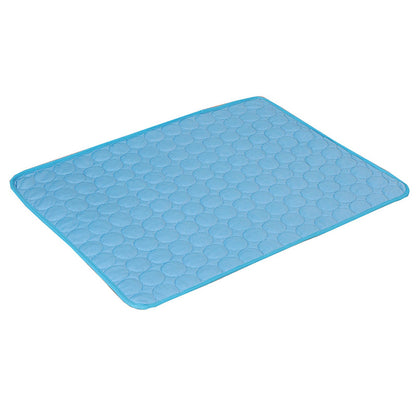 Pet supplies pet ice pad dog mat cat bed dog mat pet ice silk pad cat cooling pad pet mat summer