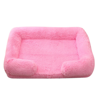 Dog House Cat House Plush Round Pet House Dog Bed Winter Dog Mat Pet Bed Pet Supplies Wholesale