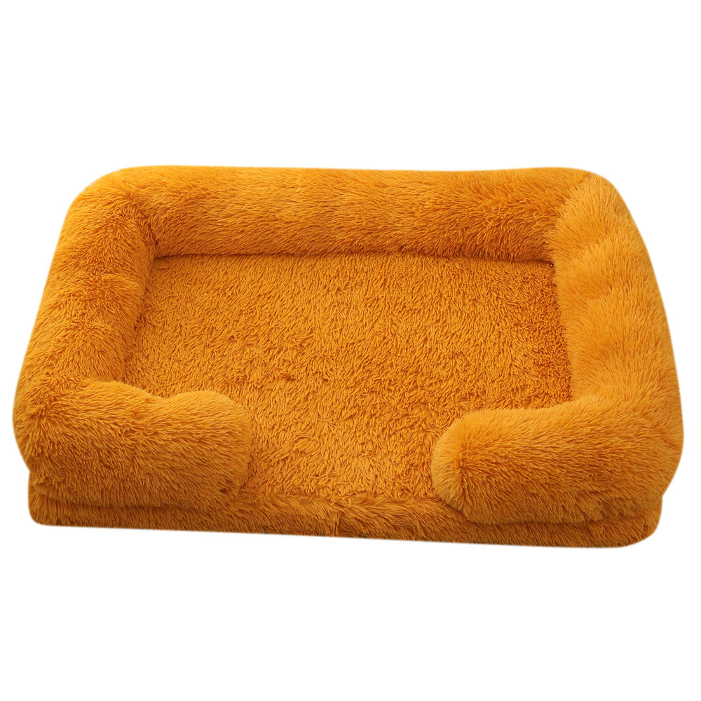 Dog House Cat House Plush Round Pet House Dog Bed Winter Dog Mat Pet Bed Pet Supplies Wholesale
