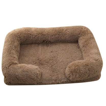 Dog House Cat House Plush Round Pet House Dog Bed Winter Dog Mat Pet Bed Pet Supplies Wholesale