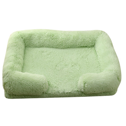 Dog House Cat House Plush Round Pet House Dog Bed Winter Dog Mat Pet Bed Pet Supplies Wholesale