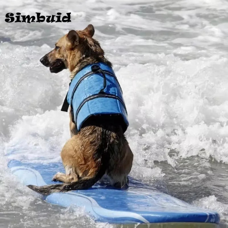 Dog Life Jacket Reflective Dog Life Vest Pet Safety Swimming Vest for Small Medium Large Dogs Outdoor Water Activities