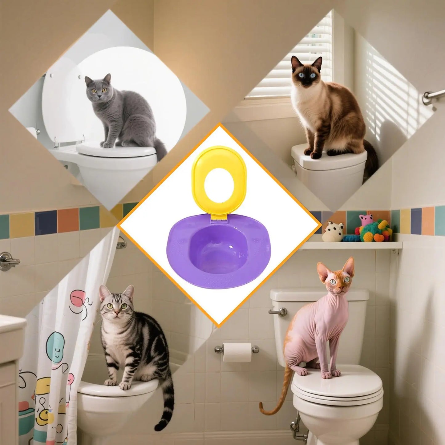 猫用トイレトレーニングキット™