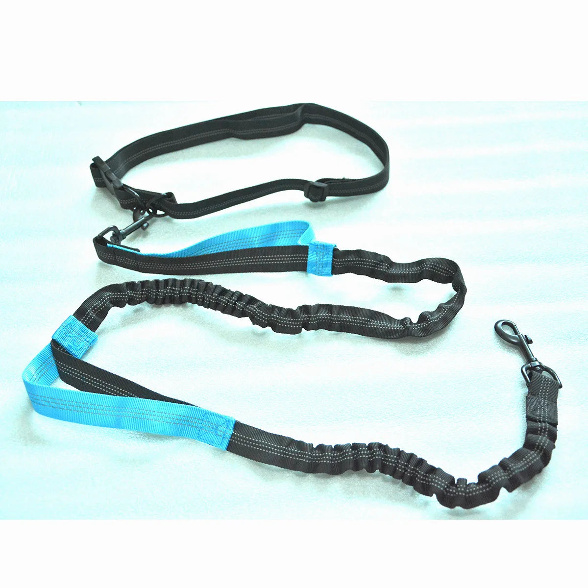 Double elastic reflective running leash portable retractable dog leash dog chain leash pet supplies wholesale
