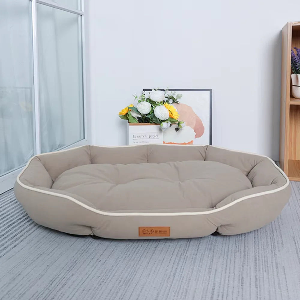 あったかペットソファベッド™｜やわらか生地 犬猫用 洗えるクッション付き快眠ネスト